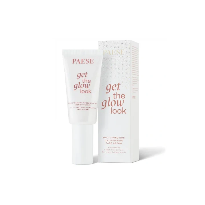 PAESE Get The Glow Look krem do twarzy wielozadaniowy rozświetlający 50ml 