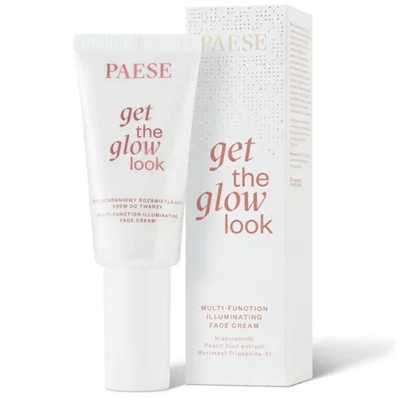 PAESE Get The Glow Look krem do twarzy wielozadaniowy rozświetlający 50ml 