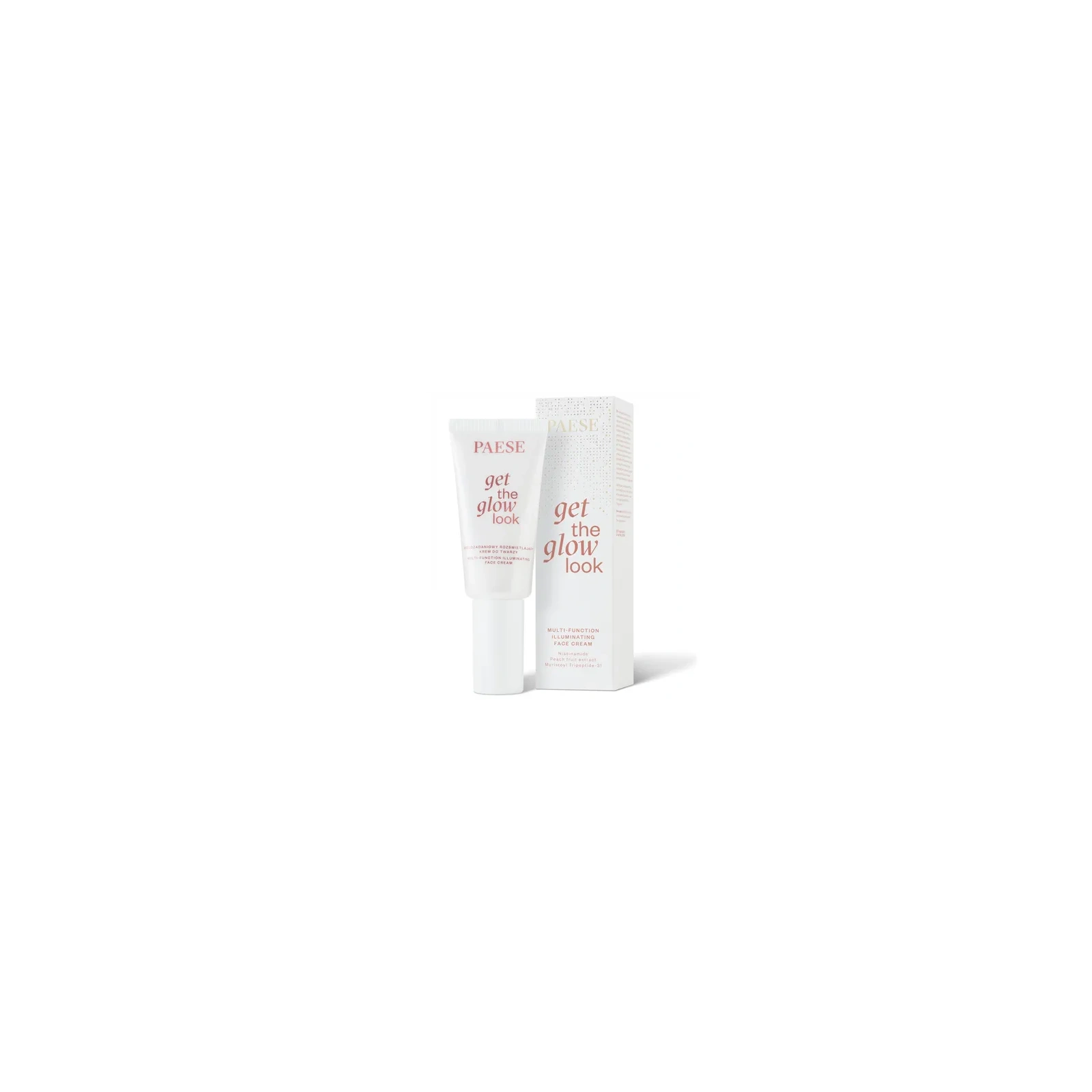 PAESE Get The Glow Look krem do twarzy wielozadaniowy rozświetlający 50ml 
