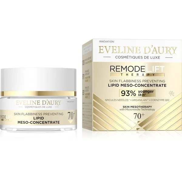 Eveline EVELINE D'aury Remodelift Therapy krem do twarzy 70+ 50ml — Składniki i ocena