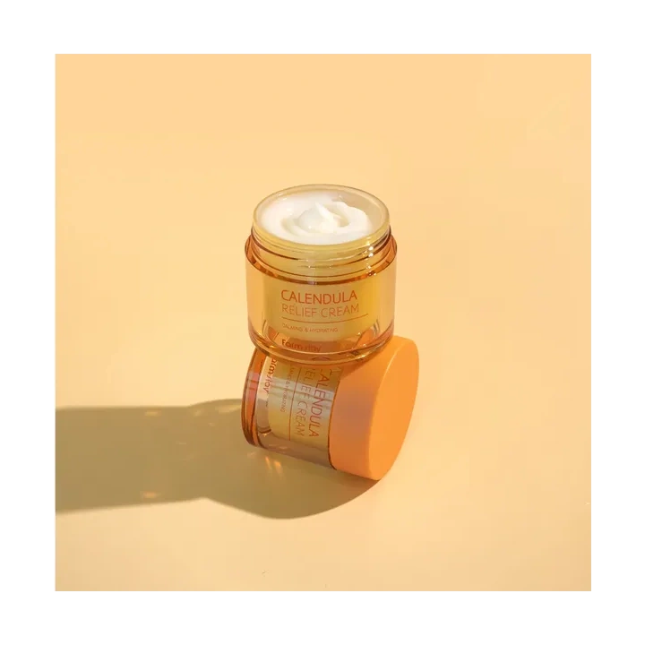 FARMSTAY Calendula Relief krem do twarzy łagodzący z nagietkiem 80ml 