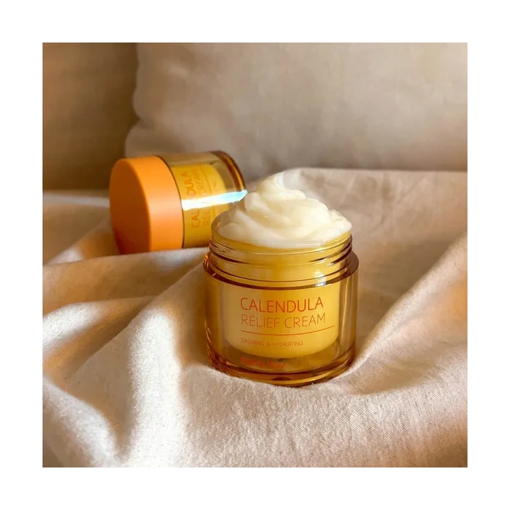 FARMSTAY Calendula Relief krem do twarzy łagodzący z nagietkiem 80ml 