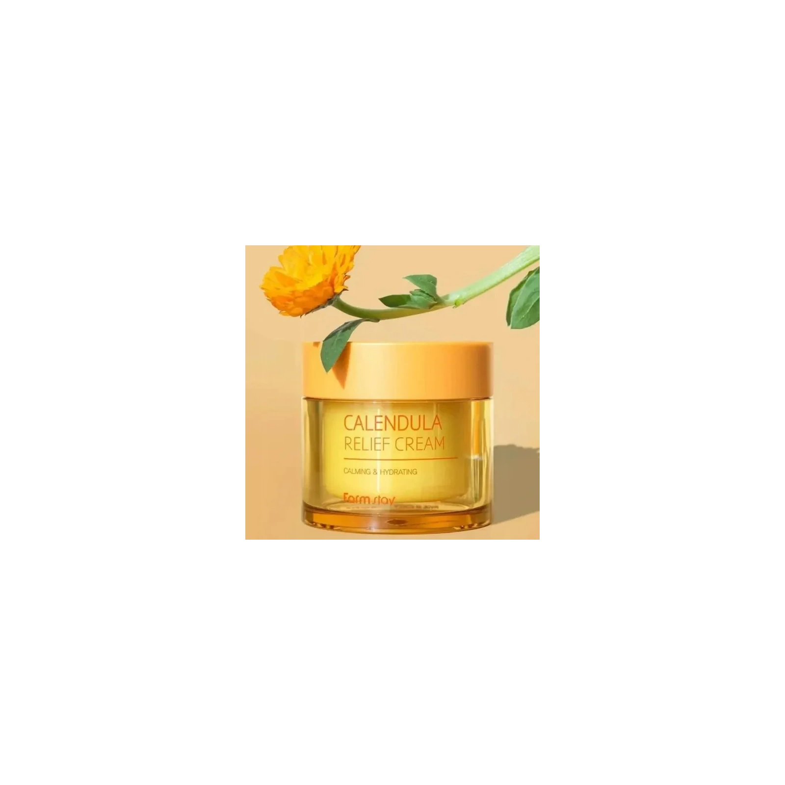 FARMSTAY Calendula Relief krem do twarzy łagodzący z nagietkiem 80ml 