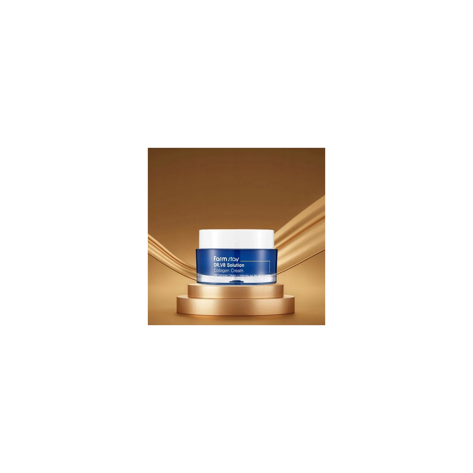 FARMSTAY Dr.v8 Solution krem do twarzy Kolagenowy 50g 