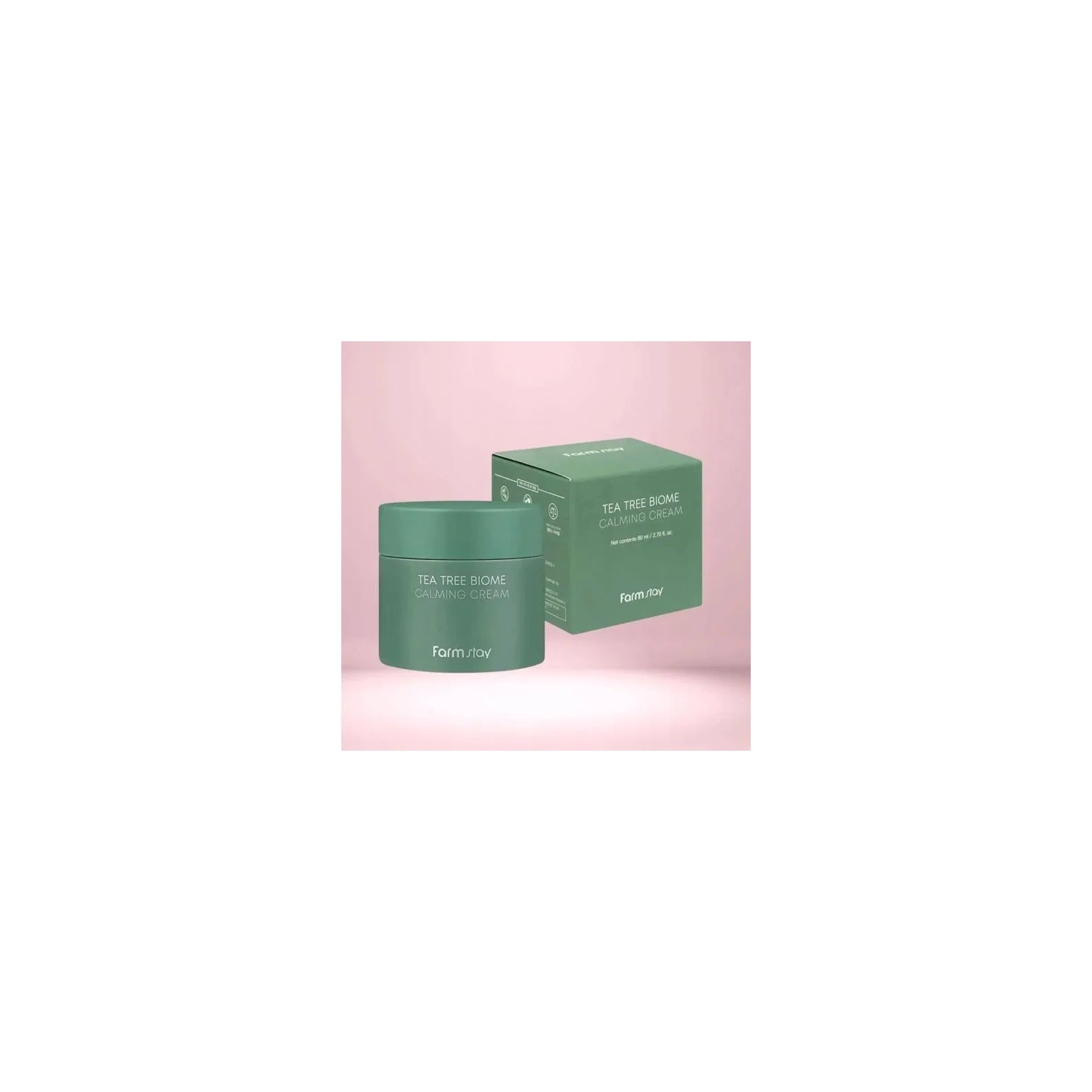 FARMSTAY Tea Tree Biome krem do twarzy kojący do skóry problematycznej 80ml