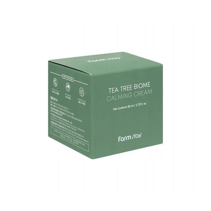 FARMSTAY Tea Tree Biome krem do twarzy kojący do skóry problematycznej 80ml
