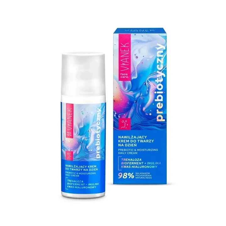 SYLVECO Vianek Prebiotyczny krem do twarzy na dzień nawilżający 50ml 