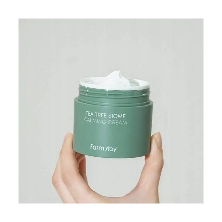 FARMSTAY Tea Tree Biome krem do twarzy kojący do skóry problematycznej 80ml