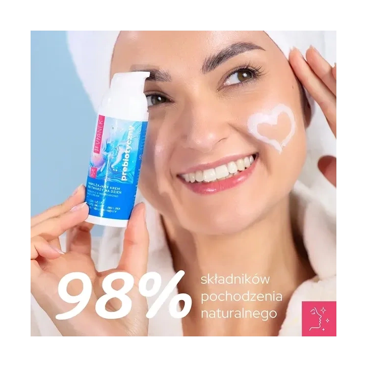 SYLVECO Vianek Prebiotyczny krem do twarzy na dzień nawilżający 50ml 