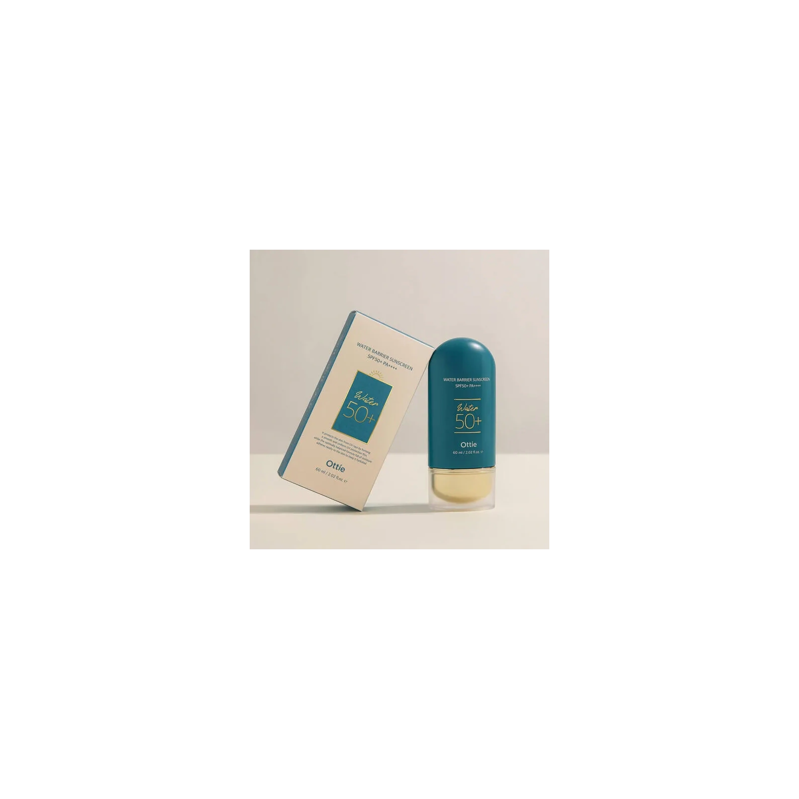 OTTIE Watter Barier Sunscreen krem do twarzy z filtrem SPF50+ PA++++ 60ml 