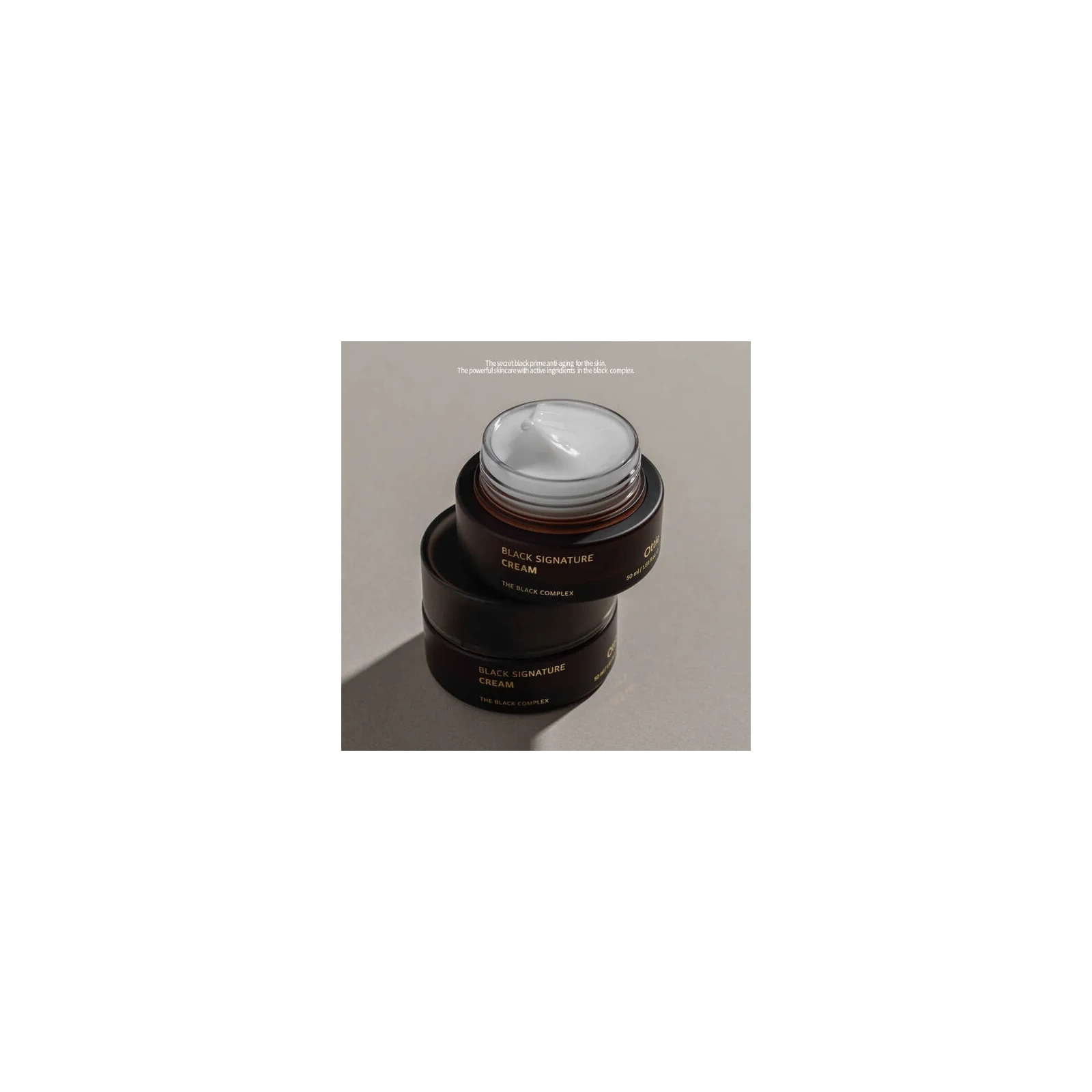 OTTIE Black Signature krem do twarzy ze śluzem ślimaka 50ml 