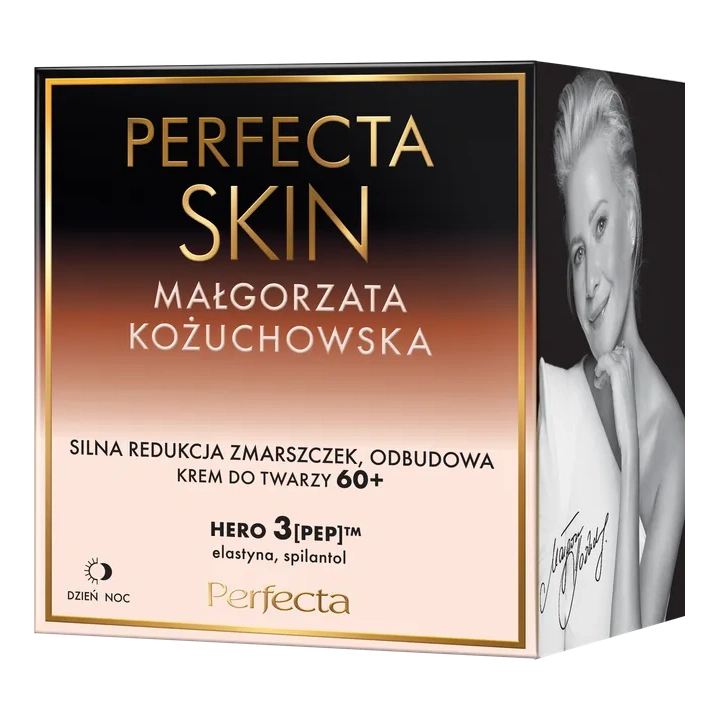 DAX Perfecta Skin Małgorzata Kożuchowska krem do twarzy 60+ Silna redukcja zmarszczek 50ml 