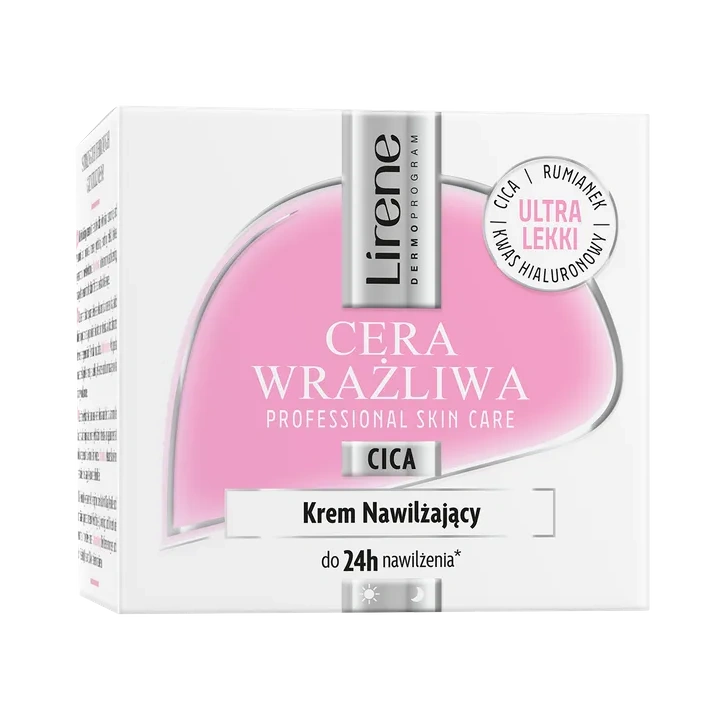 LIRENE Cera Wrażliwa krem do twarzy nawilżający 50ml