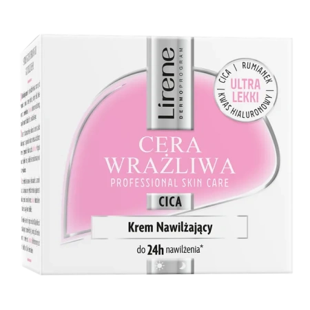LIRENE Cera Wrażliwa krem do twarzy nawilżający 50ml