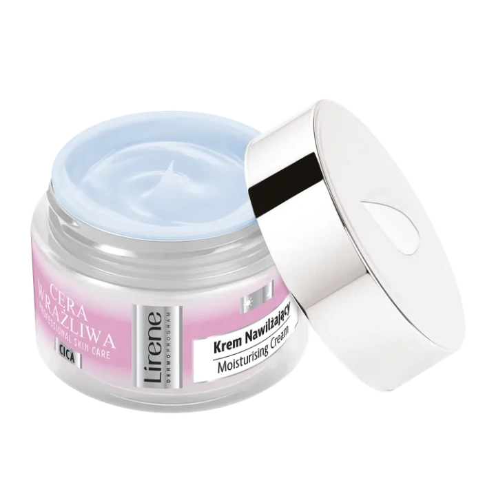 LIRENE Cera Wrażliwa krem do twarzy nawilżający 50ml