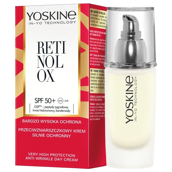 DAX Yoskine RetinolX krem do twarzy przeciwzmarszczkowy SPF50+ 30ml