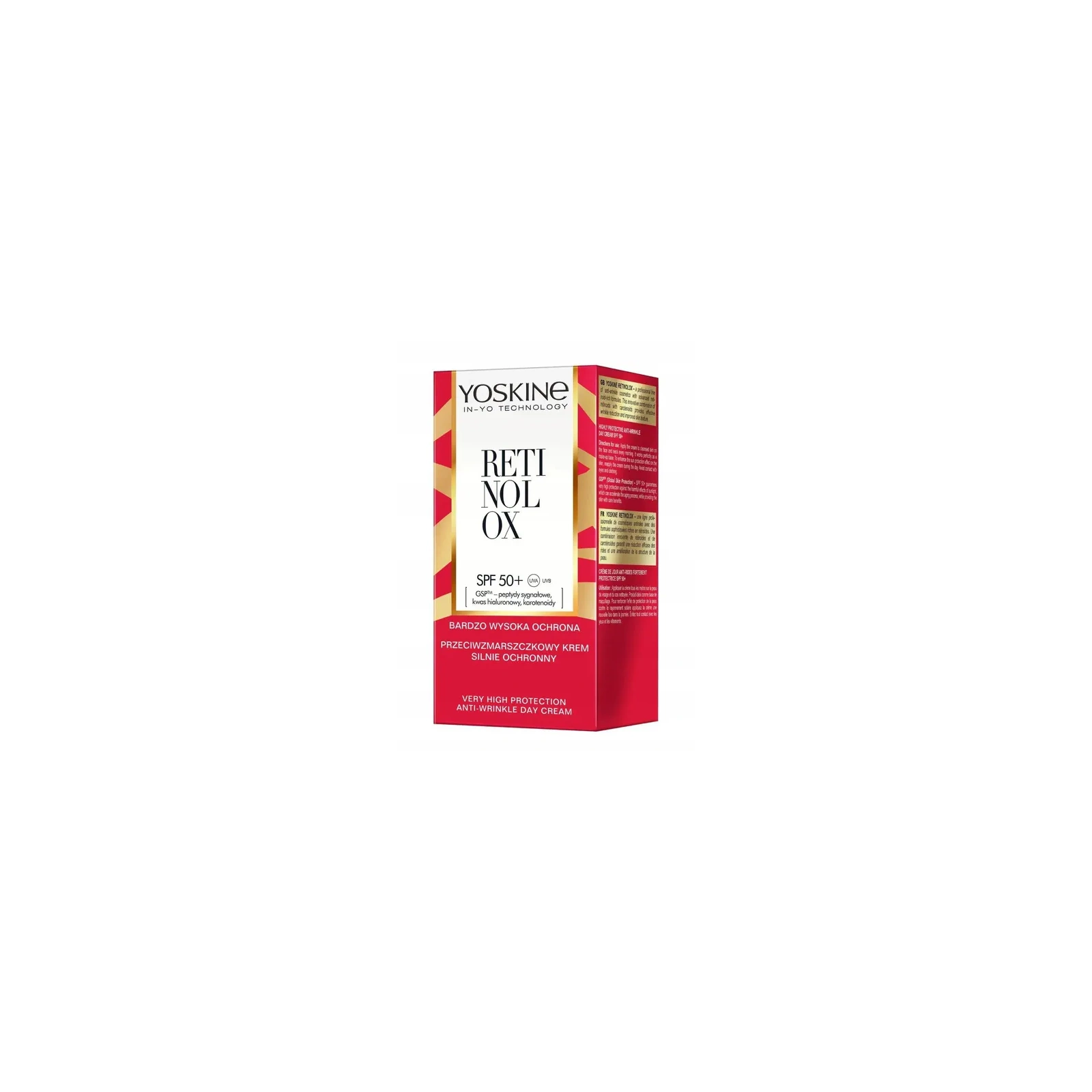 DAX Yoskine RetinolX krem do twarzy przeciwzmarszczkowy SPF50+ 30ml