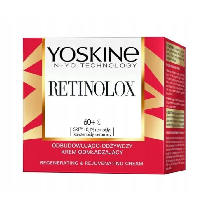 DAX Yoskine RetinolX krem do twarzy odbudowująco odżywczy 60+ 50ml 