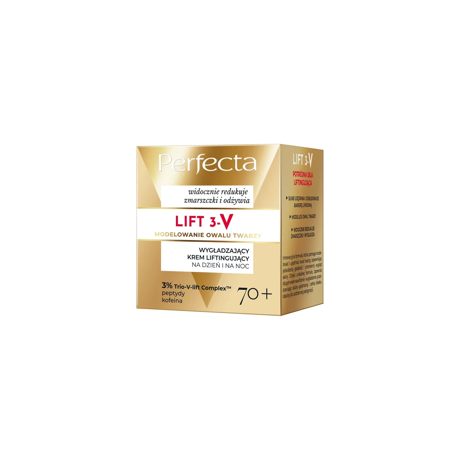DAX Perfecta Lift 3-V krem do twarzy wygładzający 70+ 50ml 