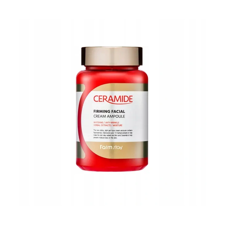 FARMSTAY Ceramide Firming Facial krem do twarzy w ampułce Ujędrniający 250ml