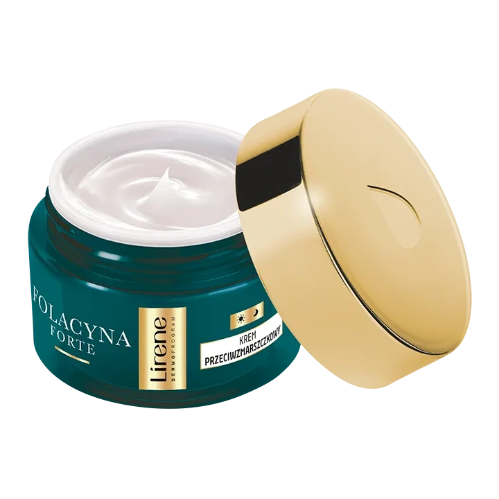 LIRENE Folacyna Forte krem do twarzy 50+ przeciwzmarszczkowy Ceramdidy 50ml