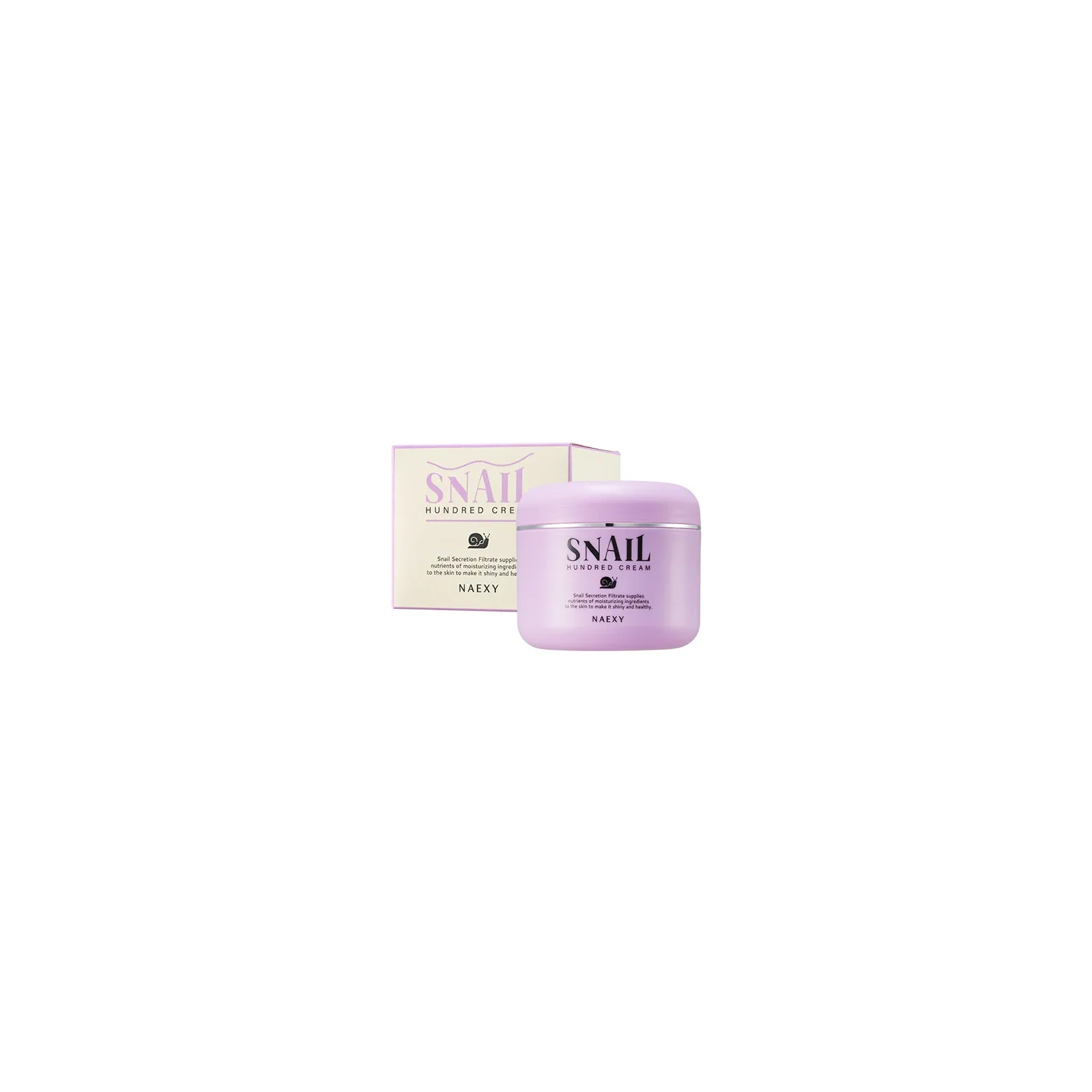 NAEXY Hundred Cream bogaty krem do twarzy wygładzający Snail 50ml 