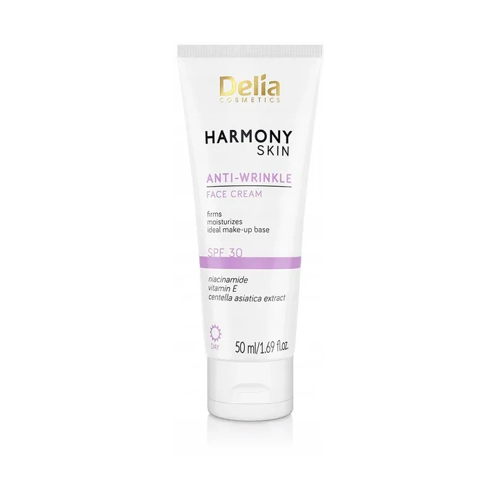 DELIA Harmony Skin krem do twarzy przeciwzmarszczkowy SPF30 50ml 