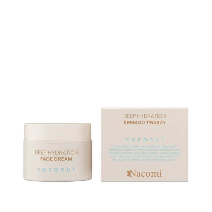 NACOMI Deep Hydration Coconut krem do twarzy głęboko nawilżający 40ml 