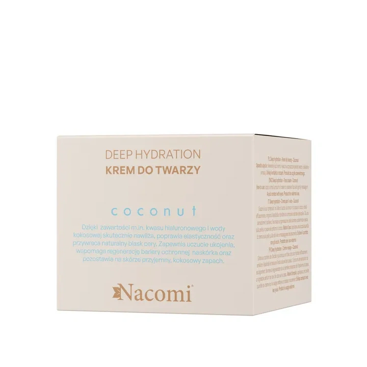 NACOMI Deep Hydration Coconut krem do twarzy głęboko nawilżający 40ml 