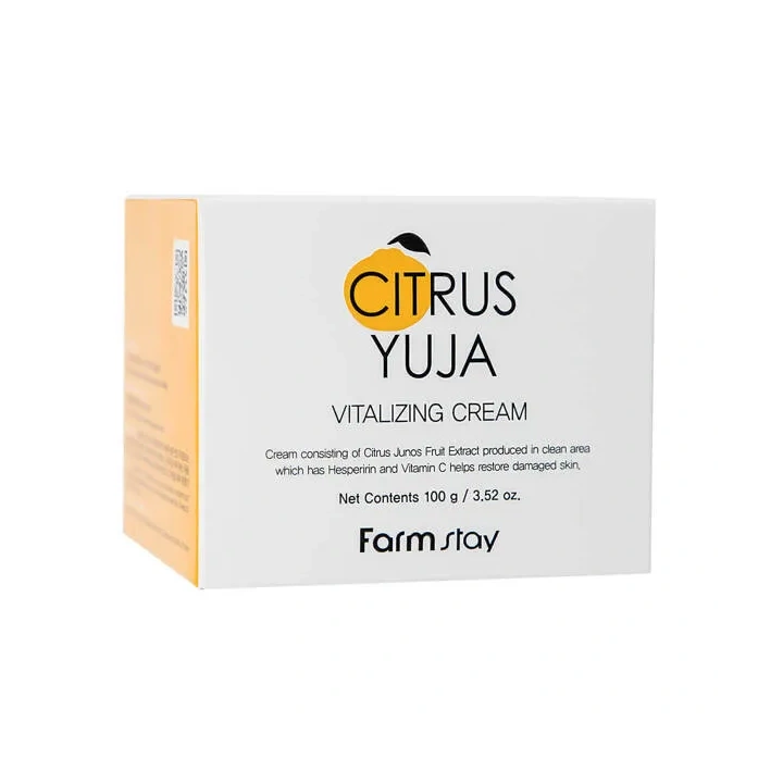FARMSTAY Citrus Yuja krem do twarzy rozjaśniający 100ml FAR260