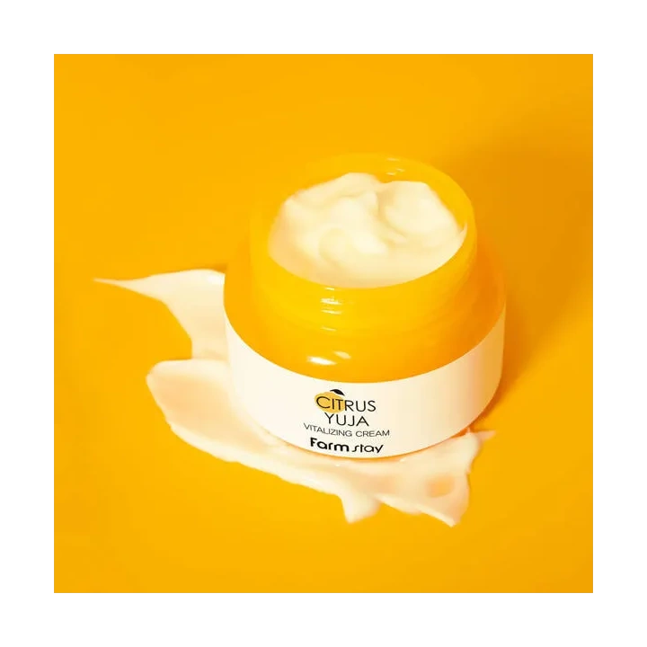 FARMSTAY Citrus Yuja krem do twarzy rozjaśniający 100ml FAR260