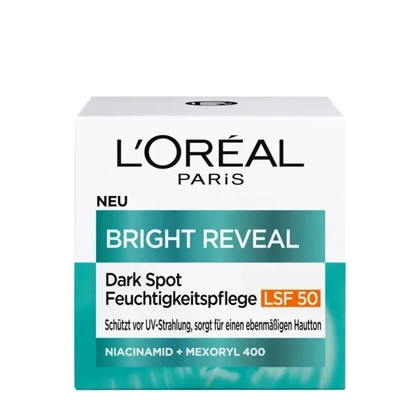 LOREAL Bright Reveal krem do twarzy redukujący przebarwienia SPF50 50ml 