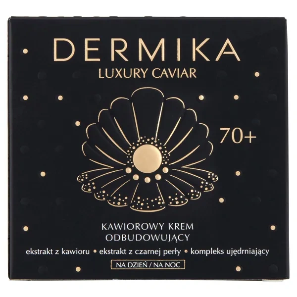 DERMIKA Luxury Caviar krem do twarzy odbudowujący 70+ 50ml