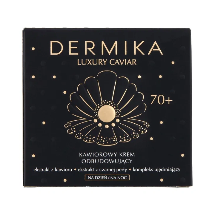 DERMIKA Luxury Caviar krem do twarzy odbudowujący 70+ 50ml 