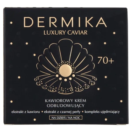 DERMIKA Luxury Caviar krem do twarzy odbudowujący 70+ 50ml 