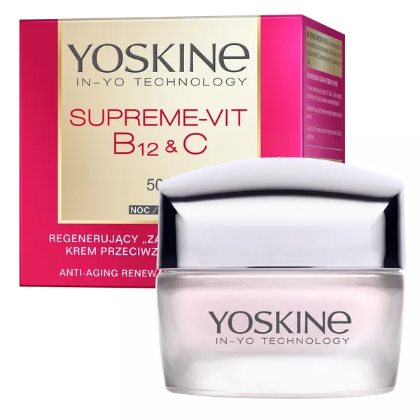 DAX Yoskine Supreme Vit B12 & C Gesichtscreme für die Nacht 50+ 50ml