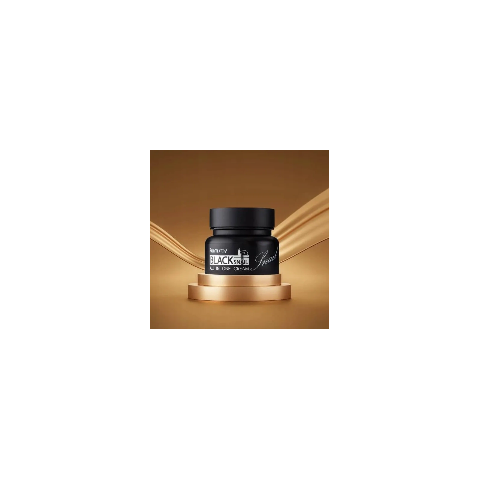 FARMSTAY Black Snail krem do twarzy ze śluzem ślimaka All In One 100ml