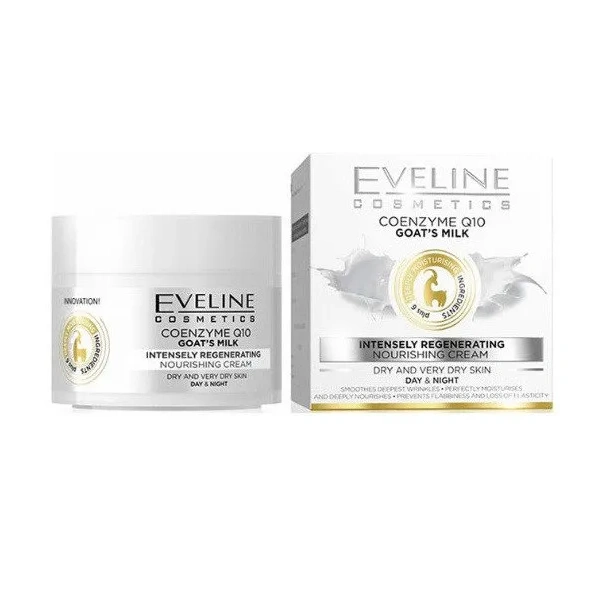 EVELINE Koenzym Q10 krem do twarzy Kozie Mleko 50ml
