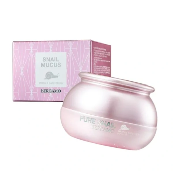 BERGAMO Pure Snail krem do twarzy Śluz Ślimaka 50ml