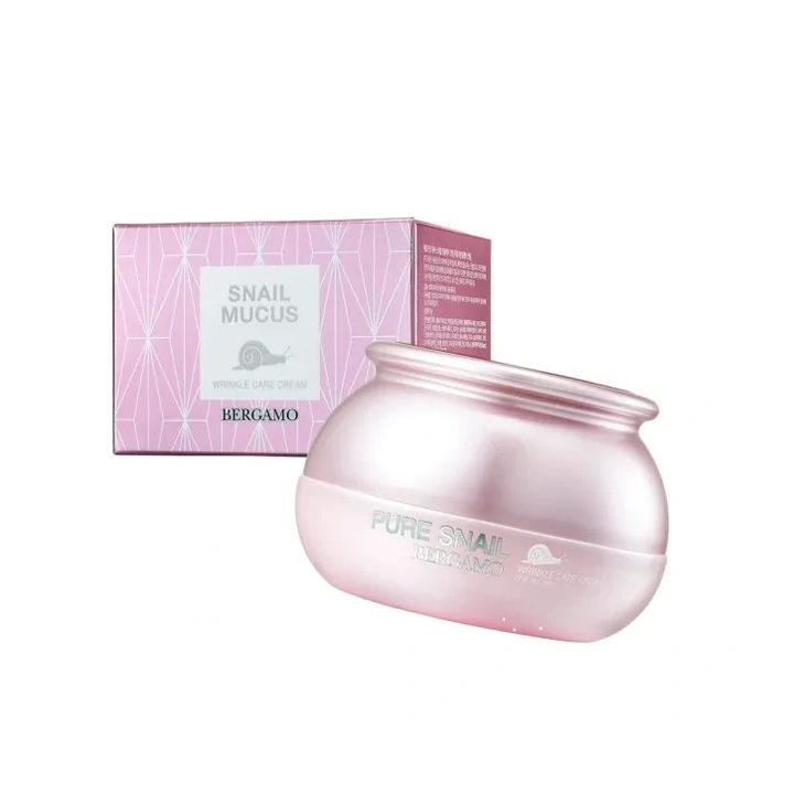 BERGAMO Pure Snail krem do twarzy Śluz Ślimaka 50ml