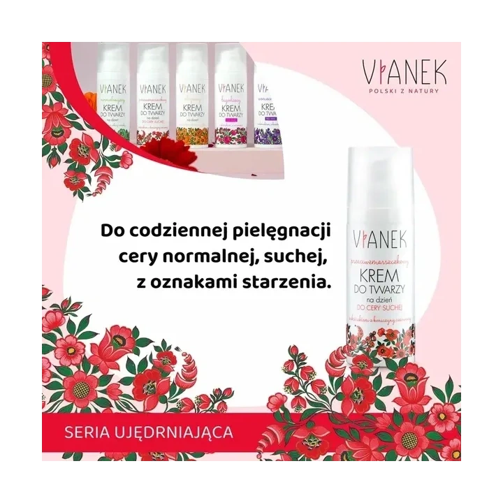 SYLVECO Vianek Przeciwzmarszczkowa krem do twarzy do cery suchej 50ml
