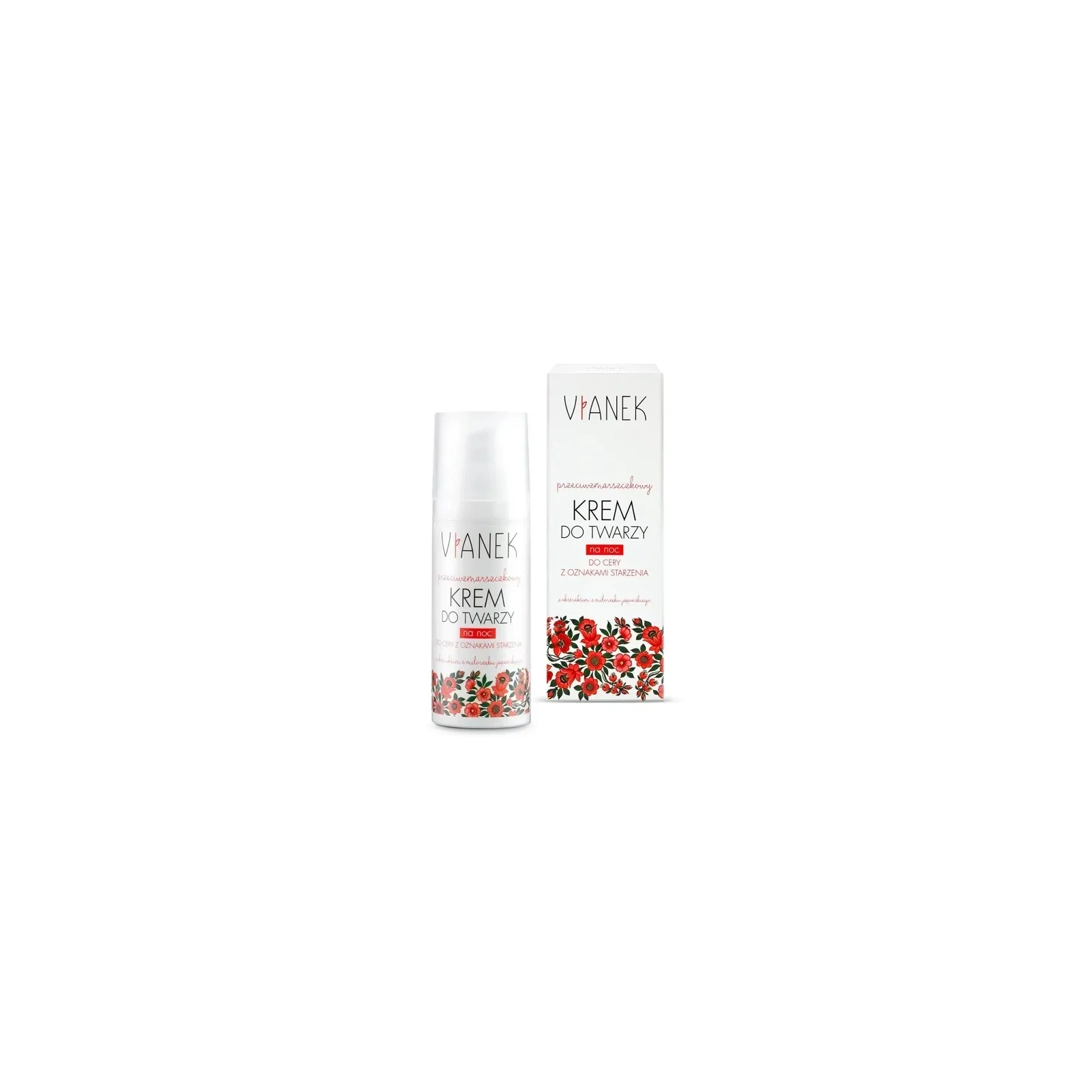 SYLVECO Vianek Przeciwzmarszczkowa krem do twarzy na noc 50ml