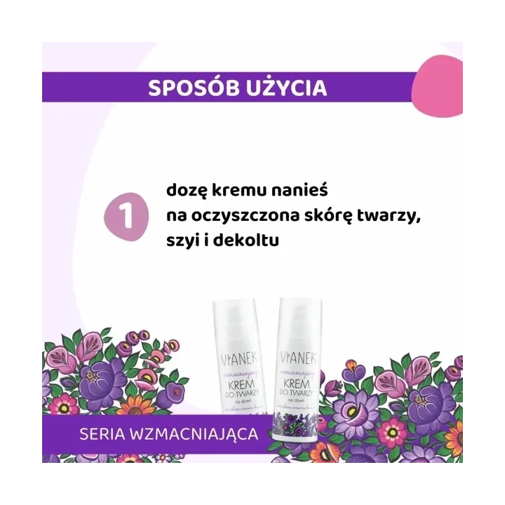 SYLVECO Vianek Wzmacniająca krem do twarzy na dzień 50ml