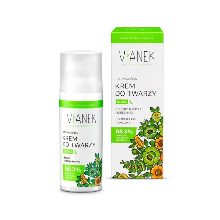 SYLVECO Vianek Normalizująca krem do twarzy na noc 50ml