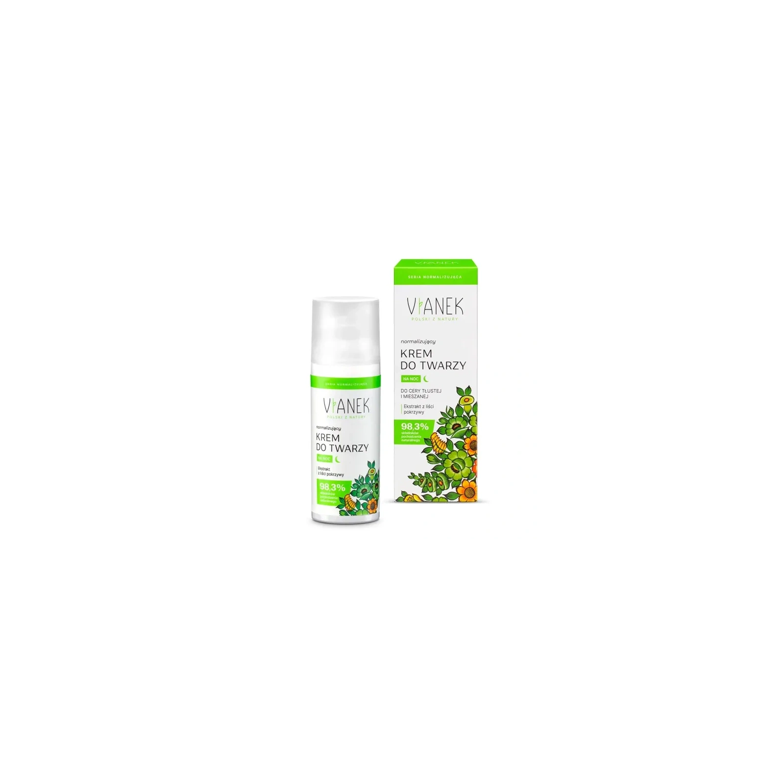 SYLVECO Vianek Normalizująca krem do twarzy na noc 50ml