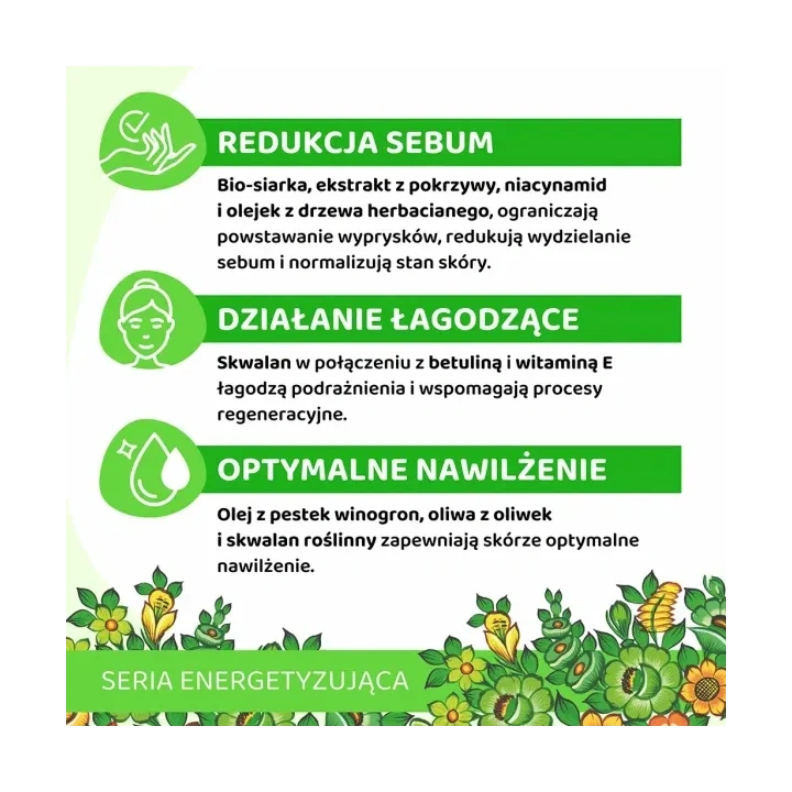 SYLVECO Vianek Normalizująca krem do twarzy na noc 50ml