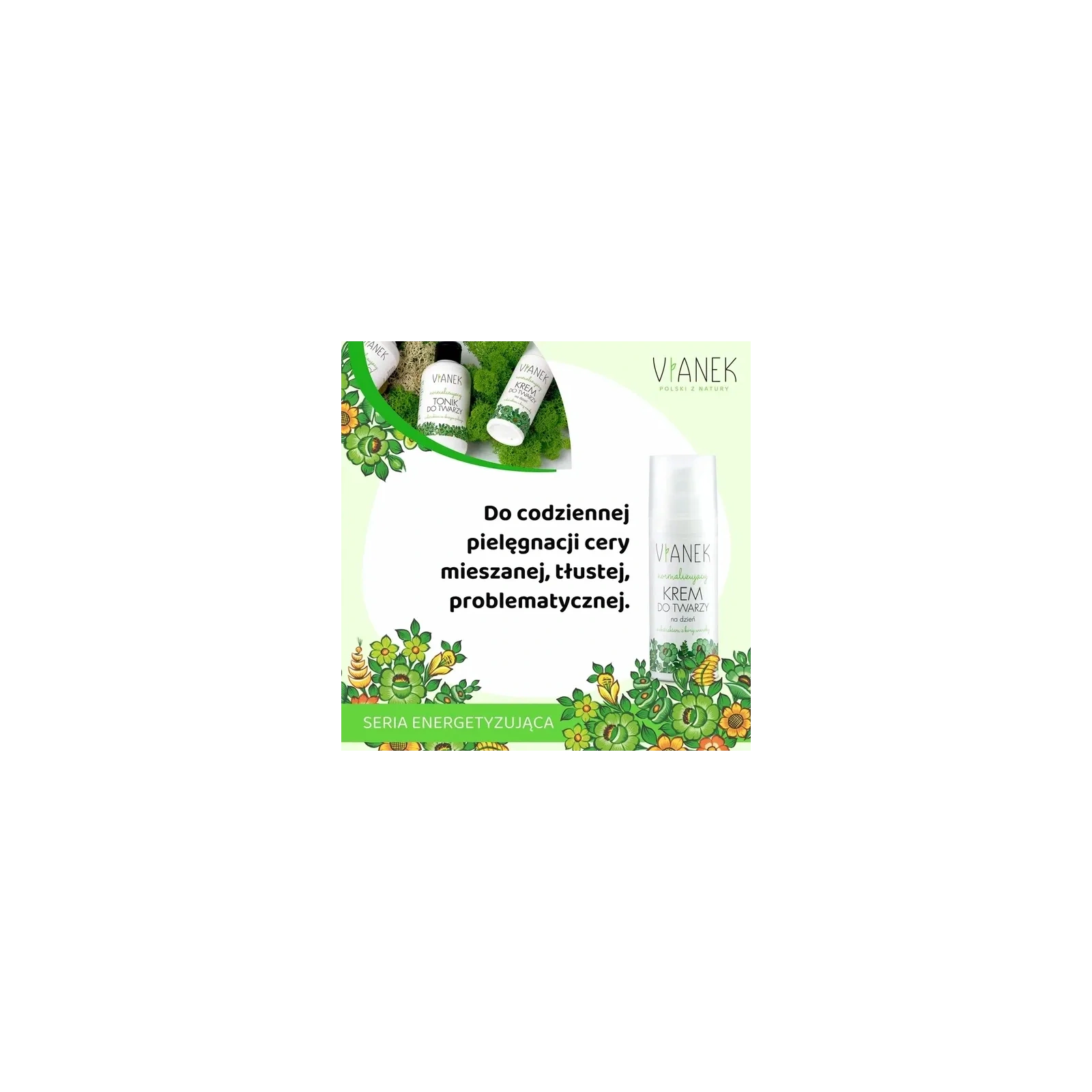 SYLVECO Vianek Normalizująca krem do twarzy na dzień 50ml
