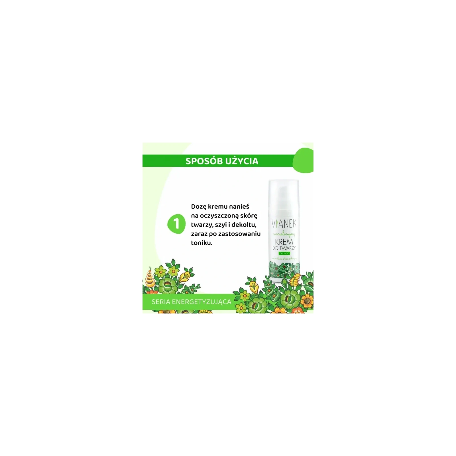 SYLVECO Vianek Normalizująca krem do twarzy na noc 50ml