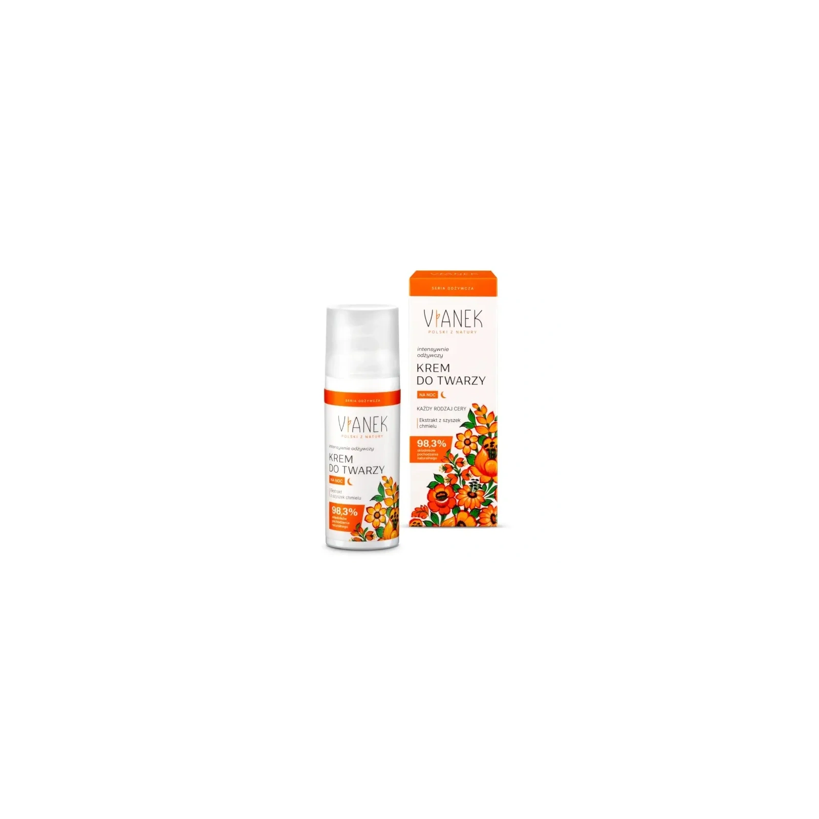 SYLVECO Vianek Odżywcza krem do twarzy na noc 50ml