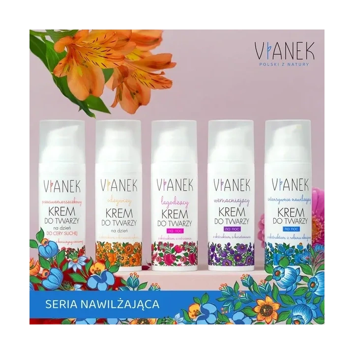 SYLVECO Vianek Nawilżająca krem do twarzy na noc 50ml
